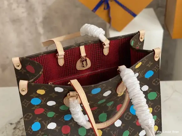 Fake Louis Bags MM YK ONTHEGO VUITTON LOUIS X 0510